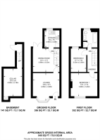 Floorplan area for info only, not for £/sq. ft valuation