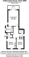 Apt 9 Melcombe House Floorplan