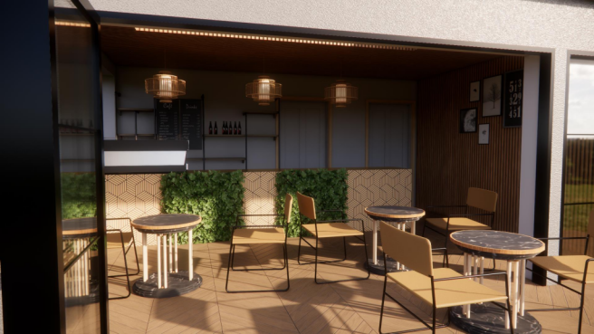 Concept Image of Cafe