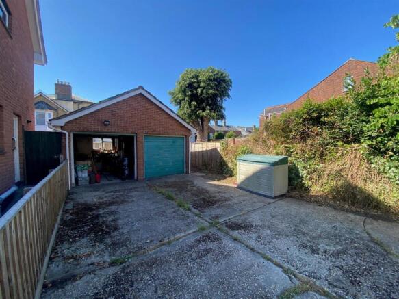 Site with existing garage