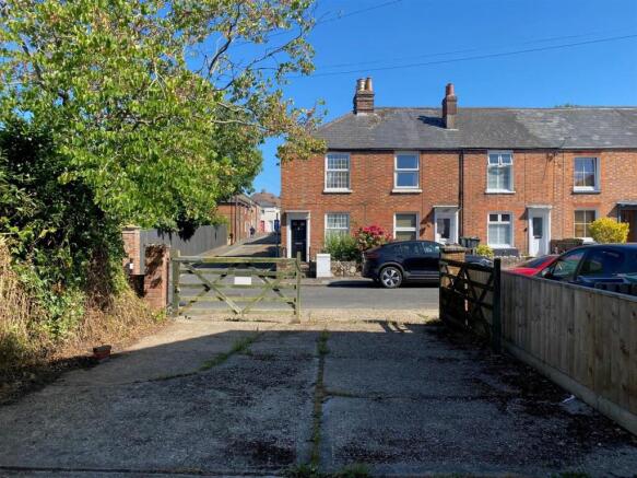 View back towards Castle Road