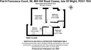 Flat 6 Francesca Court Floorplan