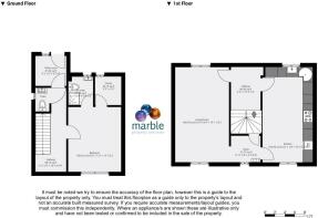 Floor Plan with details (first and secong floor - 