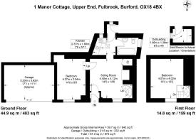 1 Manor Cottage, Upper End Fulbrook, Burford, OX18