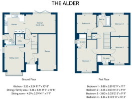 THE ALDER FLOORPLAN