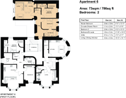 Apartment 6 - Floorp