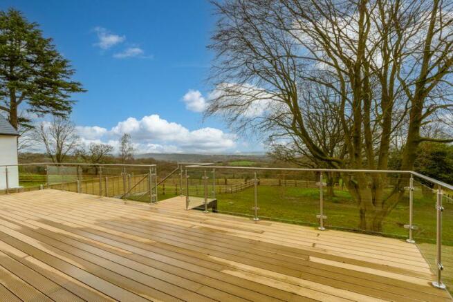 Rear decking and views
