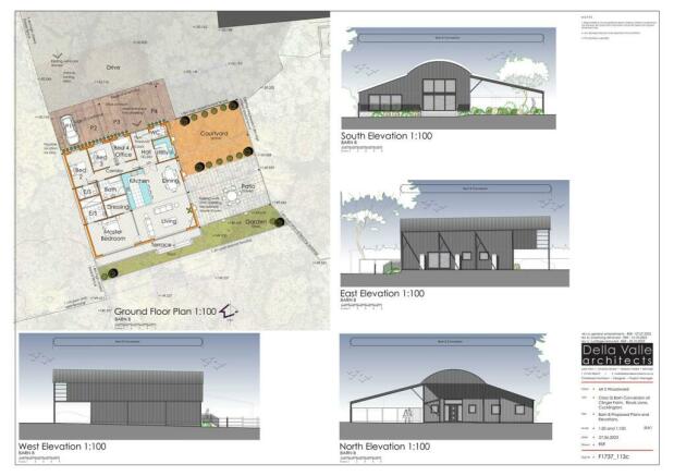 Barn B Proposed Plans & Elevations