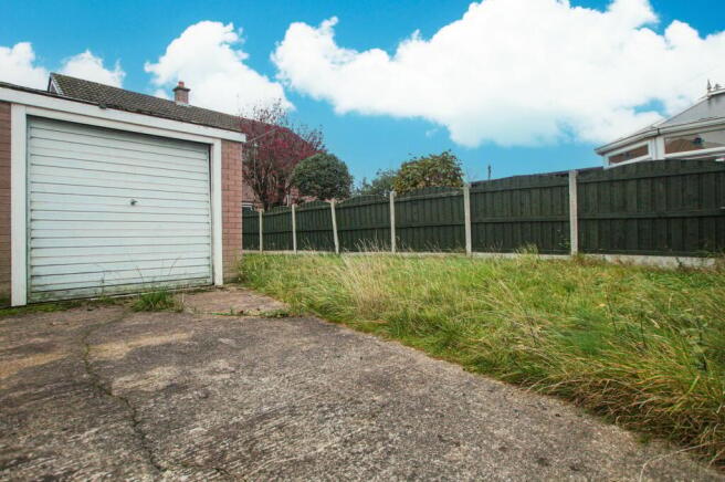 Rear Garden & Garage