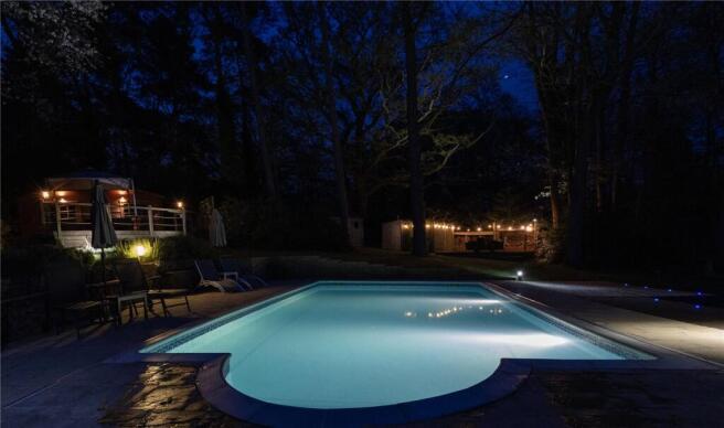 Swimming Pool Dusk
