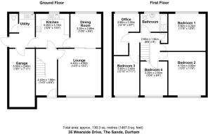 35 Wearside Drive, The Sands, Durham - measurement