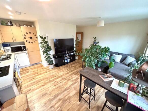 Open Plan Living Room & Kitchen