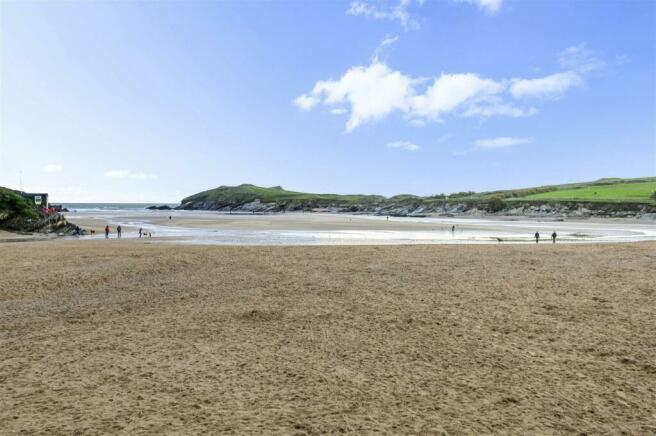 Nearby Porth Beach