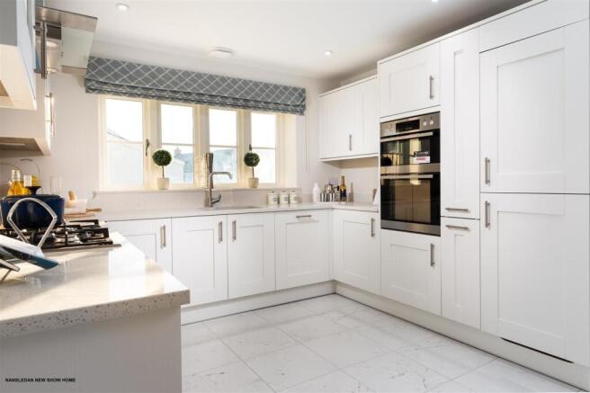 Show Home Stock Image