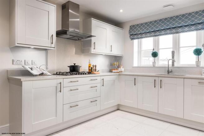 Show Home Stock Image