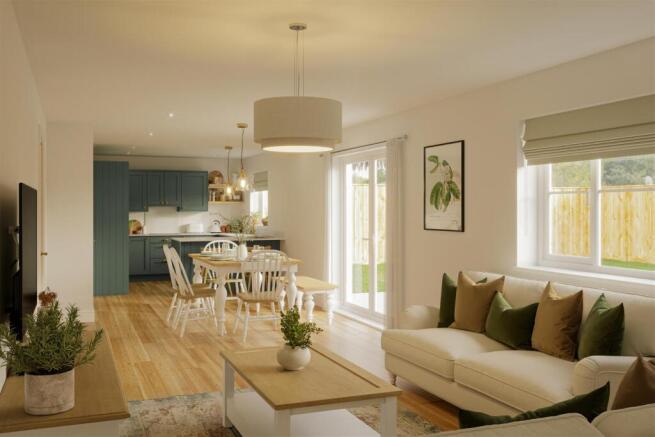 Bungalow living area