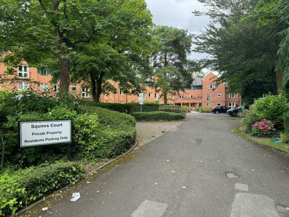 Entrance to apartments