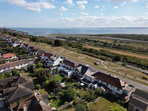 View of the rear & estuary