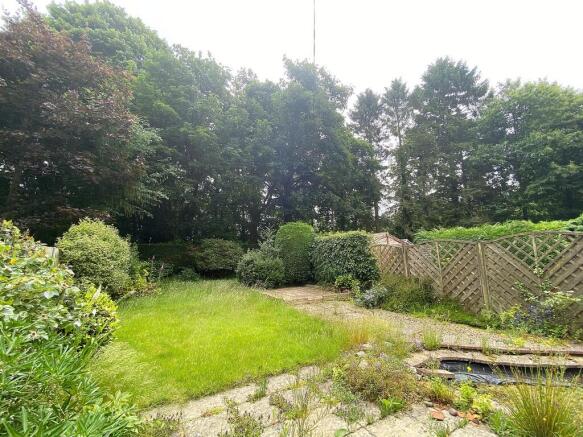 Rear garden