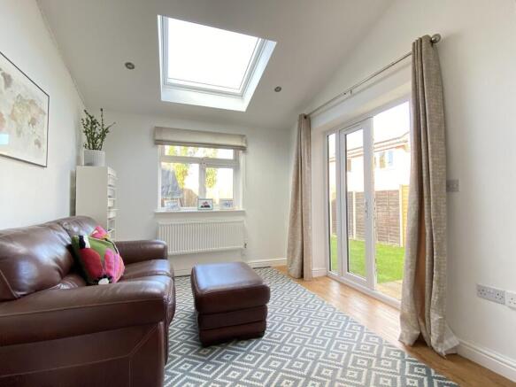 French doors to g...