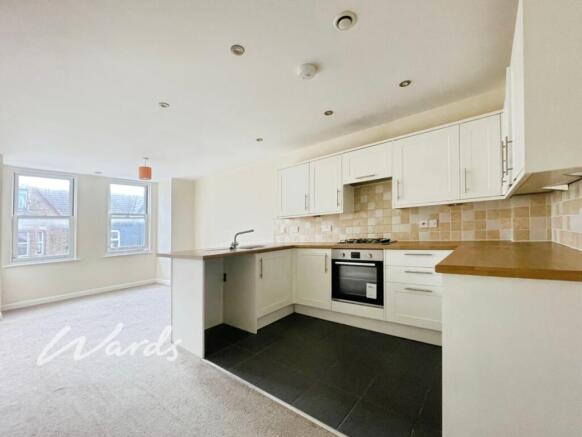 Open plan kitchen...