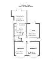 Floor Plan with metr