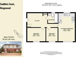 Saddlers Court, 24 - Floorplan beige