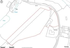 Promap illustrating property boundary