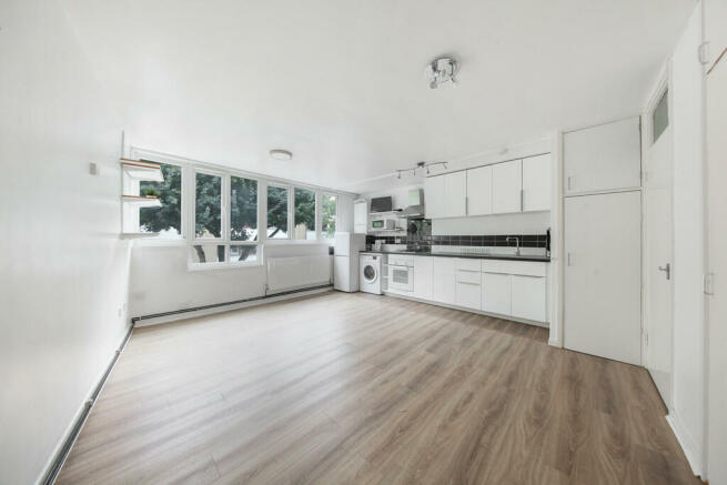 Open plan kitchen...