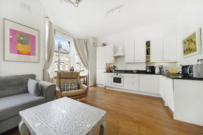 Open plan kitchen...