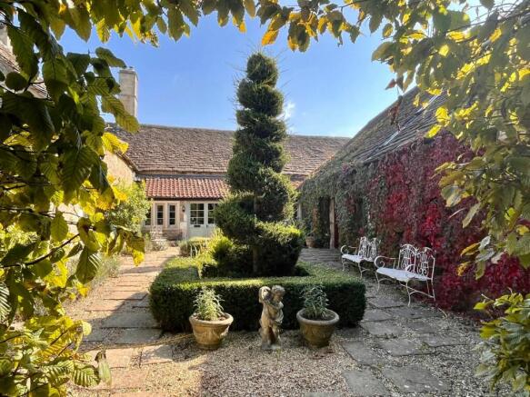 External front and courtyard