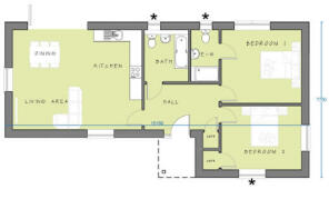 Floor/Site plan 1