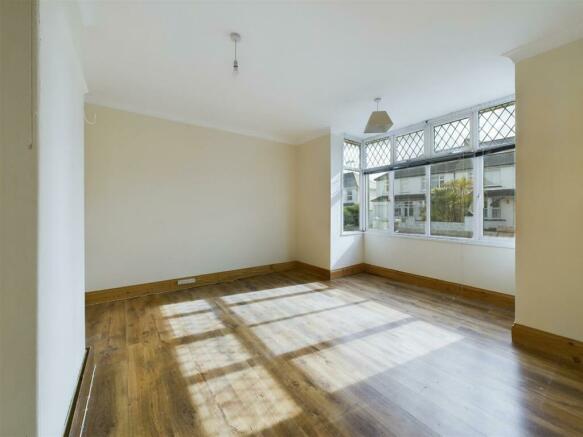 Bay fronted bedroom.