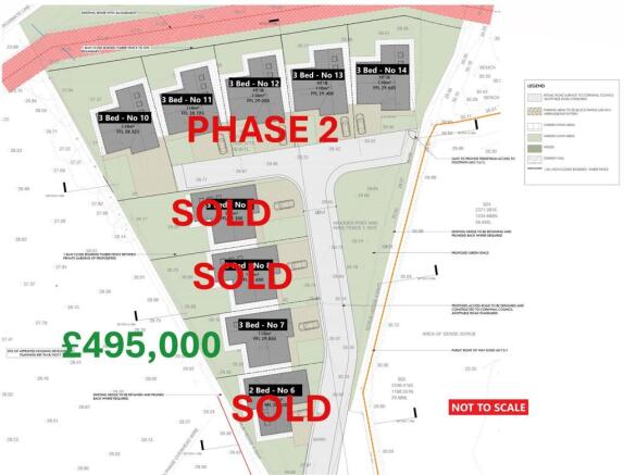 Numbered Site Plan