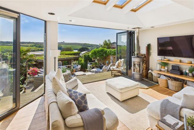 Lounge and view.