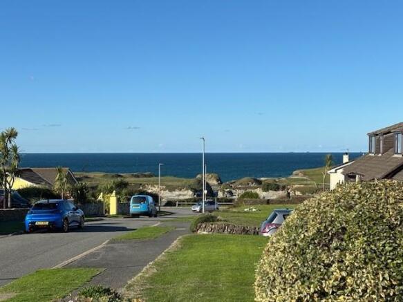 View over garden