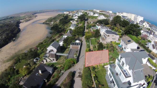 Aerial marked up NOT TO SCALE