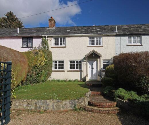 Front of cottage