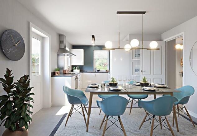 KITCHEN/DINING AREA