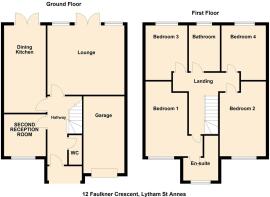12 Faulkner Crescent, Lytham St Annes - all floors