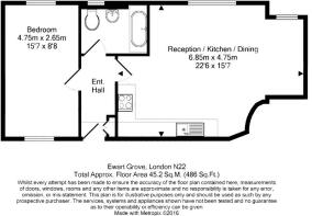 Flats 4  7 Emerald Crt N22 - floor plan (2) Lee.j