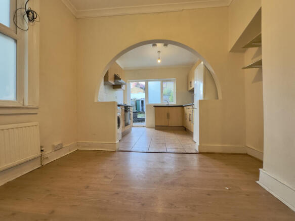 1-bedroom ground-floor flat