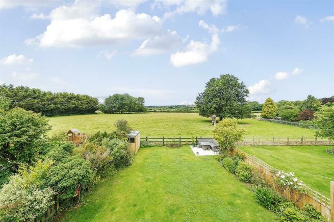 Rear Garden and outlook