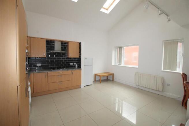 Duckworth Buildings, flat 6, open plan lounge & ki