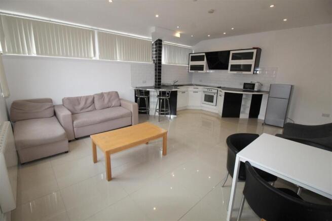 Duckworth Buildings, flat 9, open plan lounge &  k
