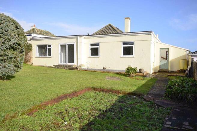REAR ELEVATION AND GARDEN
