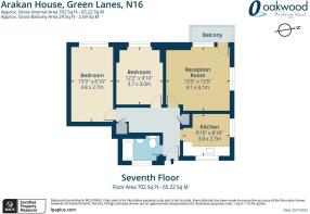 2 bedroom flat for sale in Green Lanes n16 N16