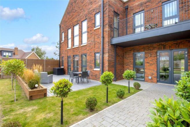 3 The Chapters, WD7 - Private Decking area and Rea