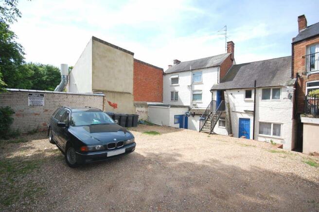 Rear communal parking