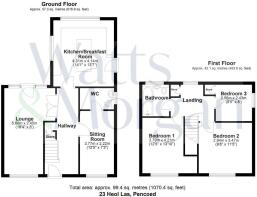 23 Heol Las, Pencoed - all floors (1).JPG